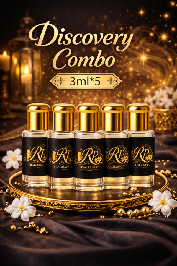 ✨ discovery combo – 5 premium attars (3ml × 5)