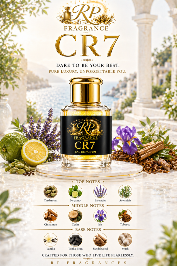 ⚡ CR 7 Inspired Attar – Long Lasting Perfume Oil for Men