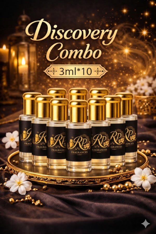 ✨ discovery combo – 10 premium attars (3ml × 10)