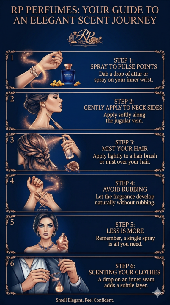 how to wear perfume women mo