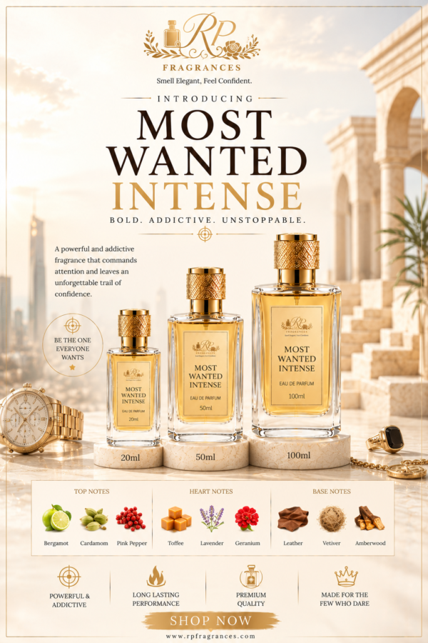 most wanted intense perfume
